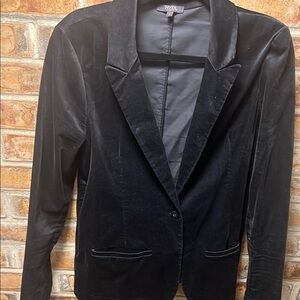 NYDJ Women's Black Velvet Blazer